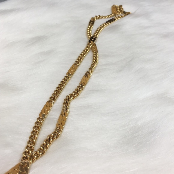 Jewelry Gold Tone Chain Necklace Poshmark